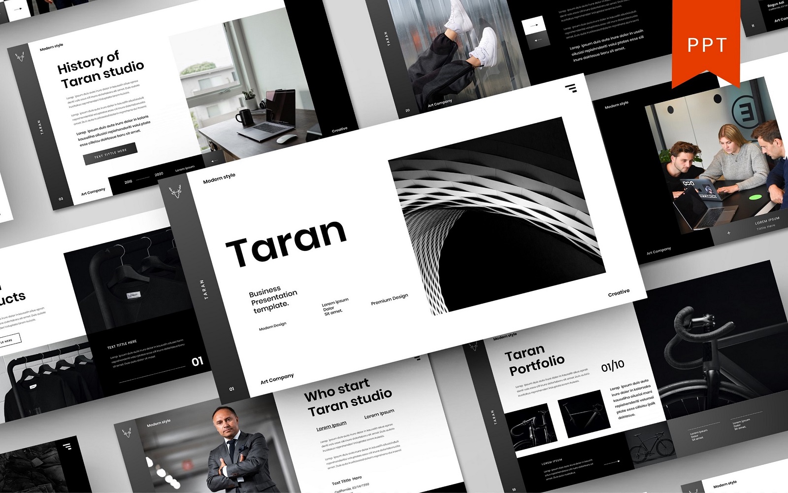 Taran – Business PowerPoint Template