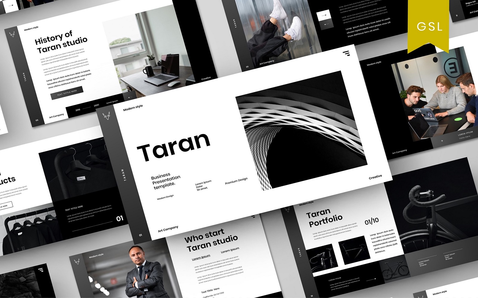 Taran - Business Google Slide Template