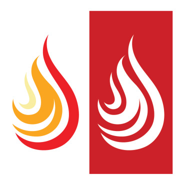 Icon Flame Logo Templates 250534