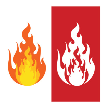 Icon Flame Logo Templates 250545