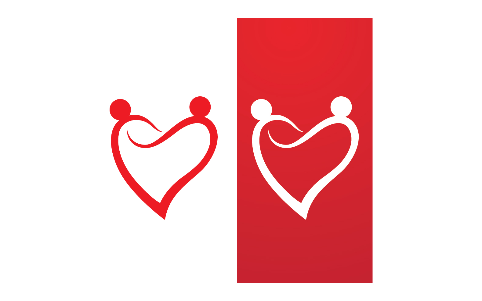 Love Family Care Logo And Symbol Vector V2