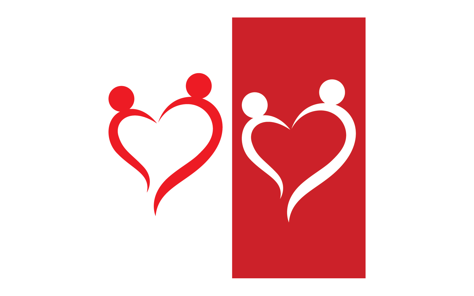Love Family Care Logo And Symbol Vector V3