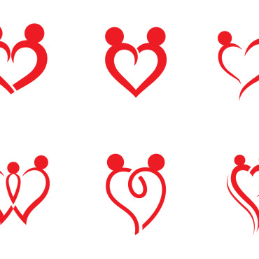 Icon Heart Logo Templates 250651