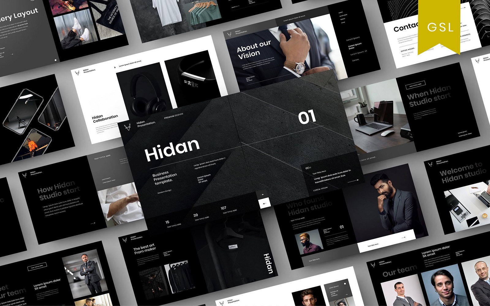 Hidan - Business Google Slide Template