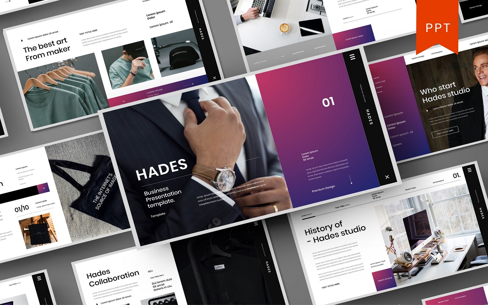 Hades – Business PowerPoint Template