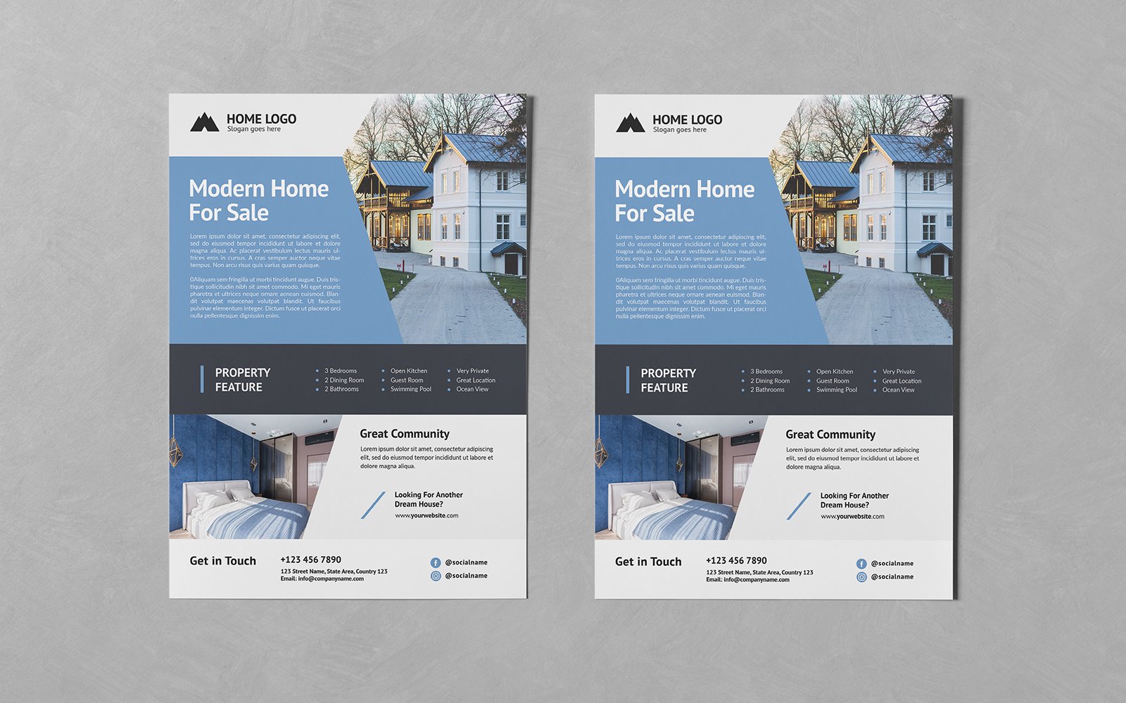 Modern Real Estate Flyer Templates