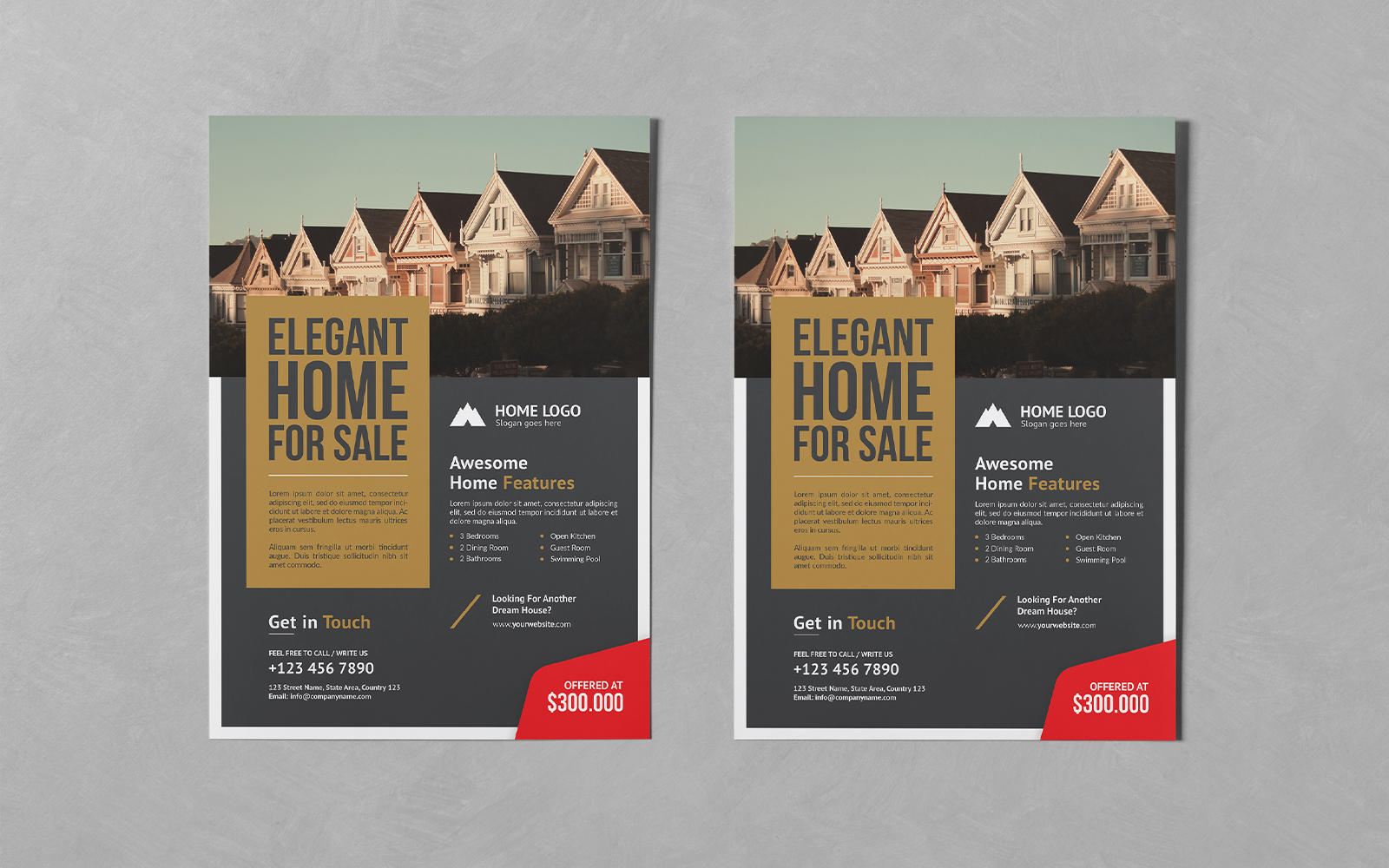 Minimalist Design Real Estate Flyer