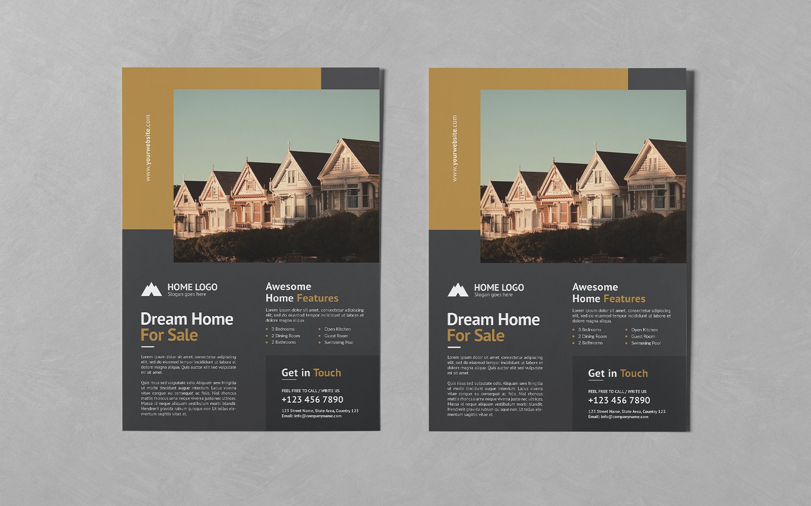 Real Estate Design Flyer Templates