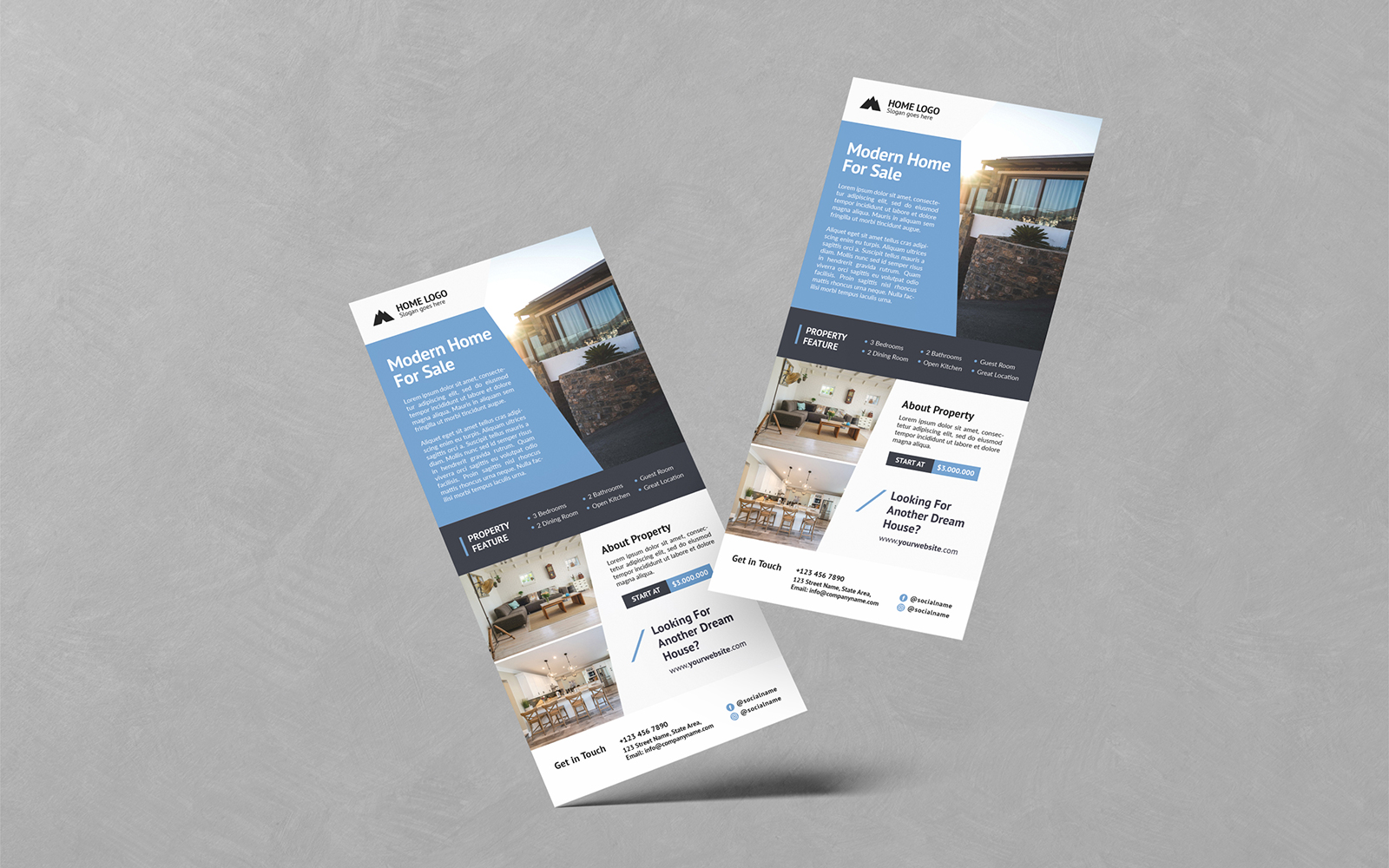 Modern Real Estate DL Flyers