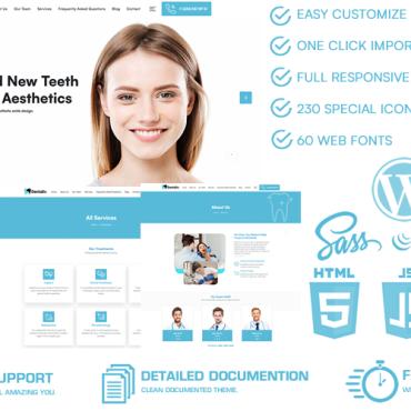 Clinic Dental WordPress Themes 251012