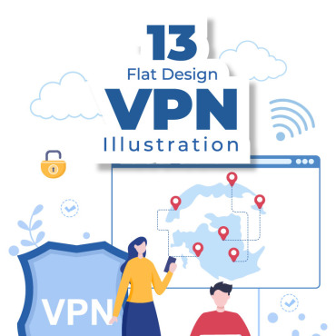 Security Network Illustrations Templates 251023
