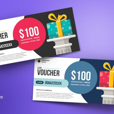 Voucher Coupon Corporate Identity 251089