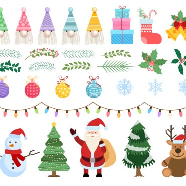 Christmas Decoration Illustrations Templates 251164