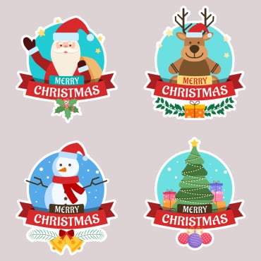 Christmas Decoration Illustrations Templates 251166