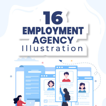 Employment Recruitment Illustrations Templates 251191