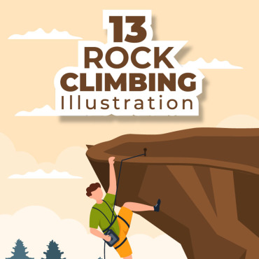 Climbing Wall Illustrations Templates 251306
