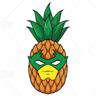 Ananas Fruit Illustrations Templates 251313