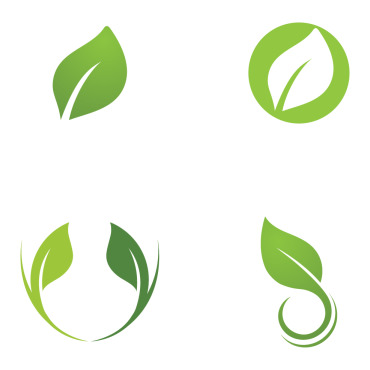 Green Leaf Logo Templates 251413