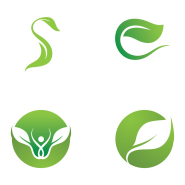 Green Leaf Logo Templates 251421