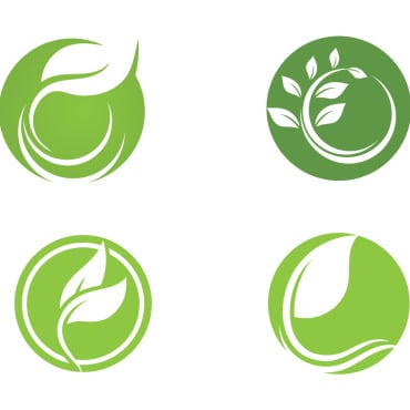 Green Leaf Logo Templates 251422