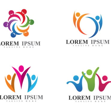 People Team Logo Templates 251559