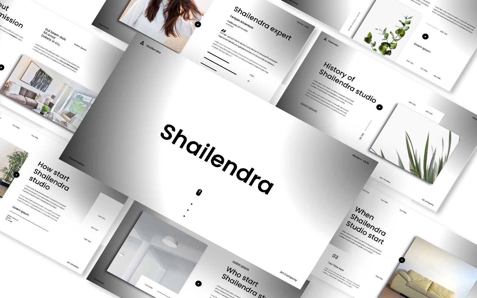 Shailendra Presentation Google Slides Template
