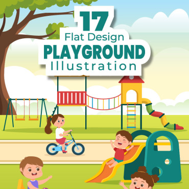 Holiday Park Illustrations Templates 251822