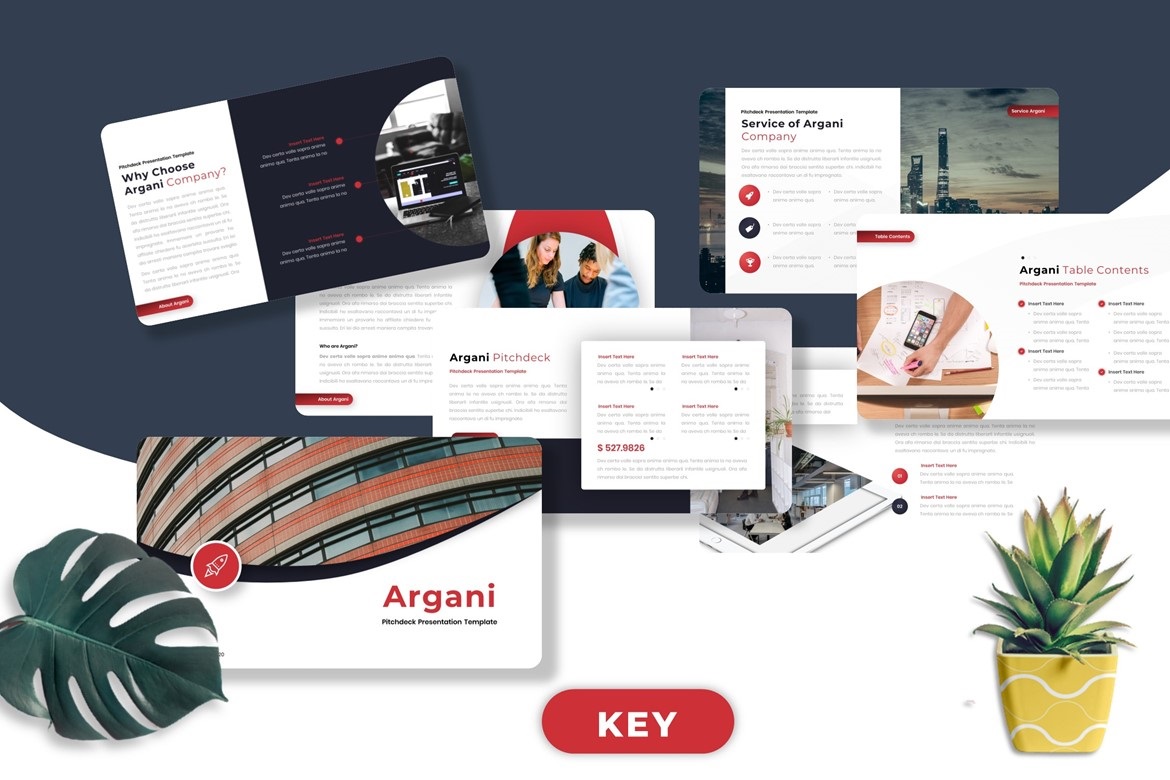 Argani - Pitch Deck Keynote
