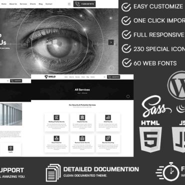 Protection Safety WordPress Themes 252062