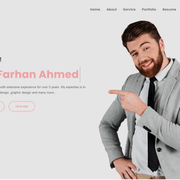 Bootstrap Business Landing Page Templates 252075