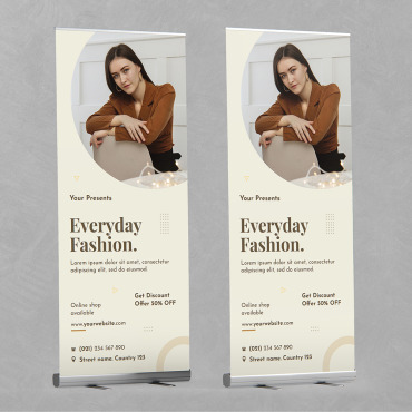 Roll Banner Corporate Identity 252141