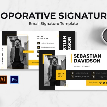 Message Mail Corporate Identity 252147