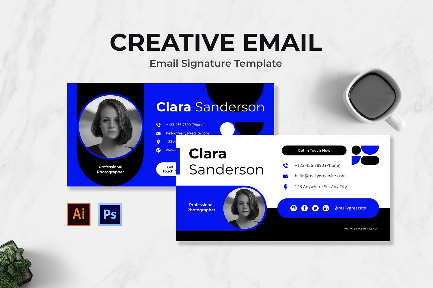 Creative Email Signature Template