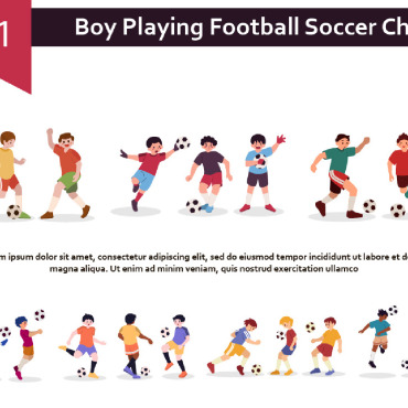 Playing Football Illustrations Templates 252190