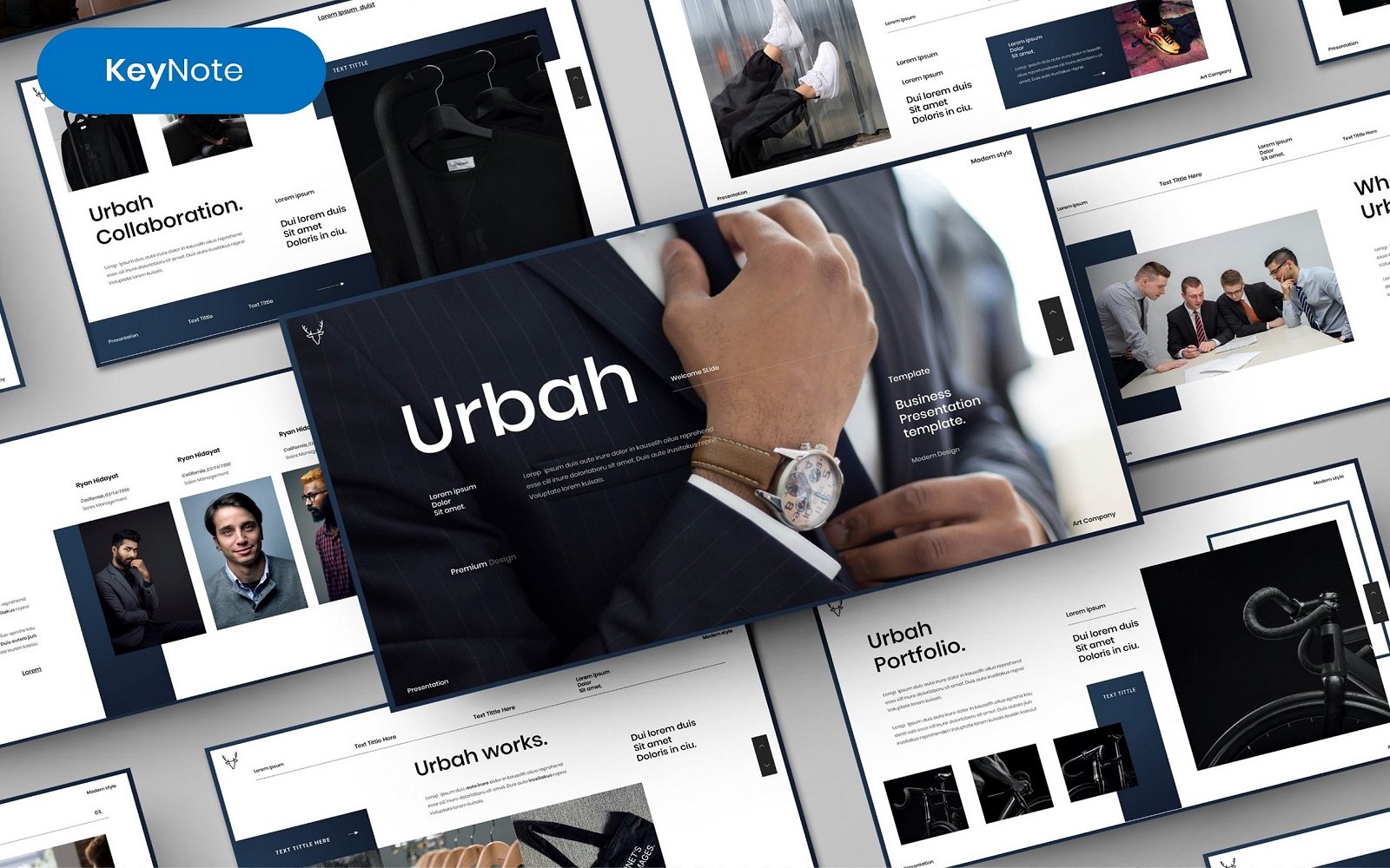 Urbah – Business Keynote Template