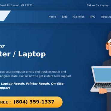 Company Computer WordPress Themes 252361