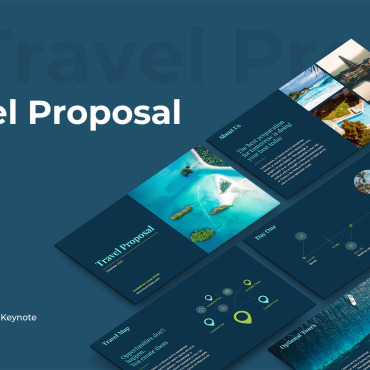 Trip Journey Keynote Templates 252424