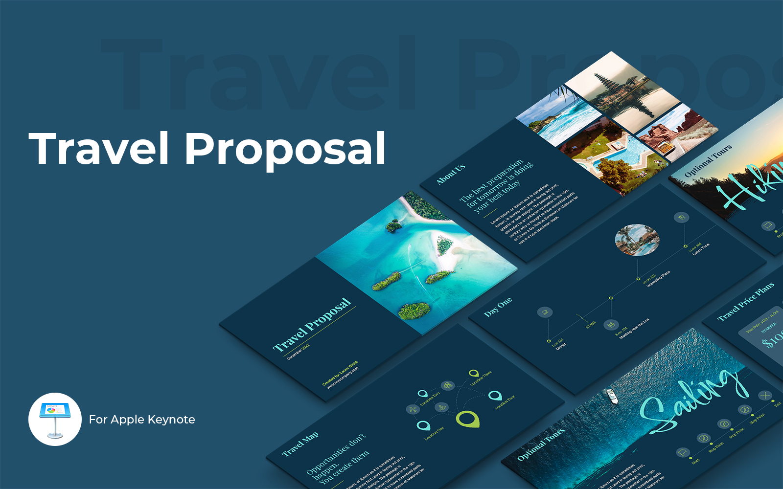 Travel Proposal Keynote Template