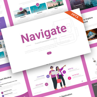 Beach Blue PowerPoint Templates 252440