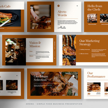Food Business PowerPoint Templates 252445