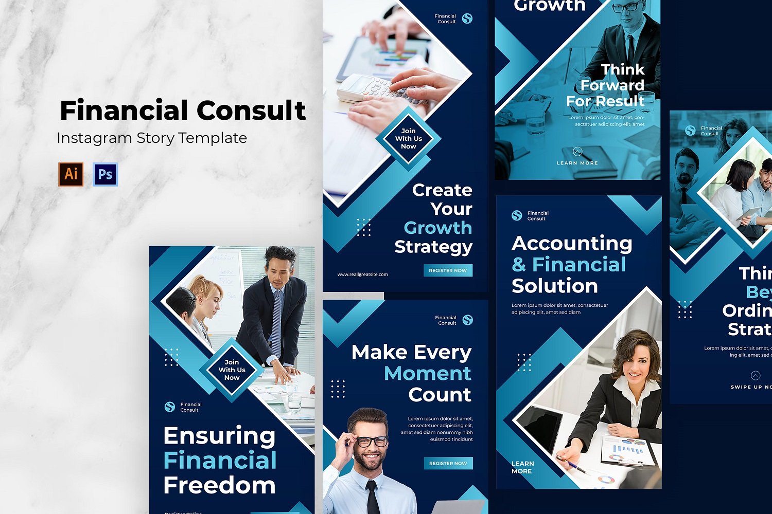 Financial Consult Instagram Story
