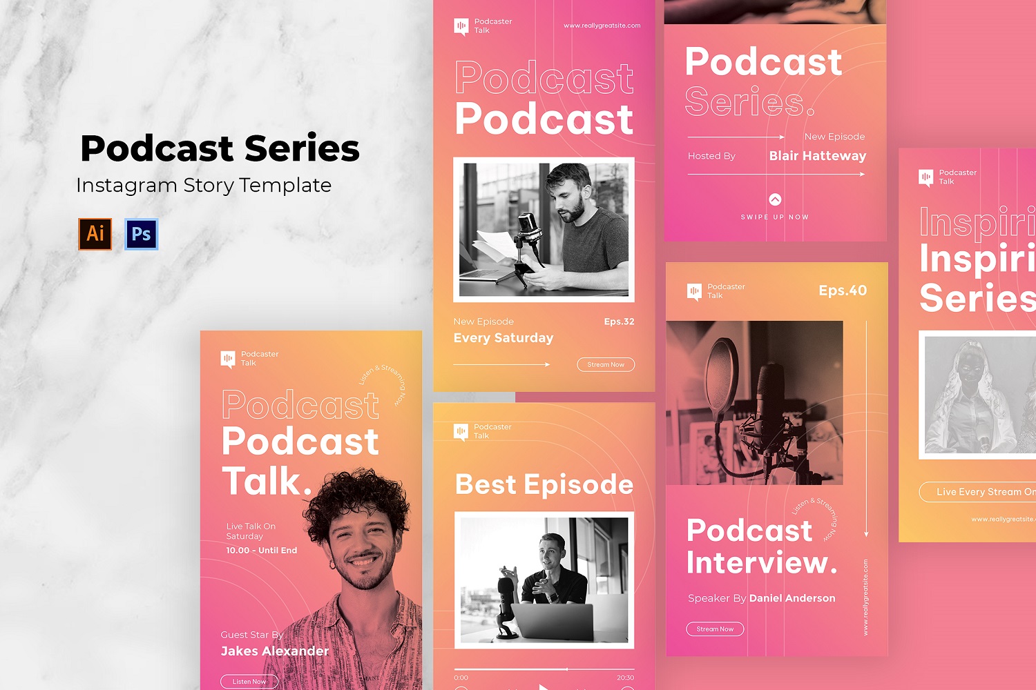 Podcast Series Instagram Story