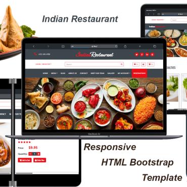 Bakery Bistro Website Templates 252605