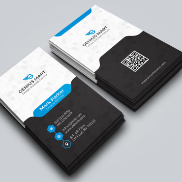 Black Blue Corporate Identity 252635