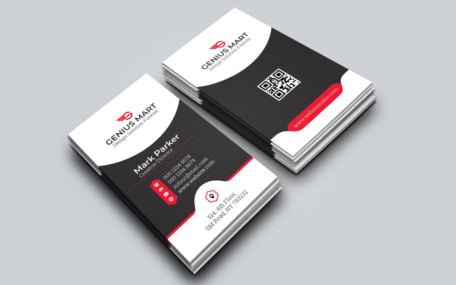 Corporate Business Card Template 19