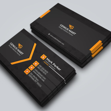 Black Blue Corporate Identity 252639