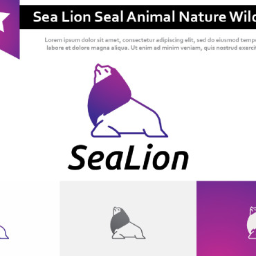 Sea Lion Logo Templates 252704