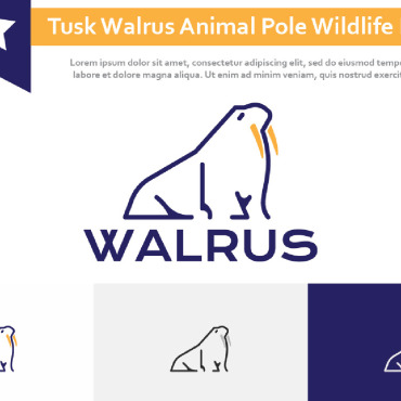 Walrus Animal Logo Templates 252707