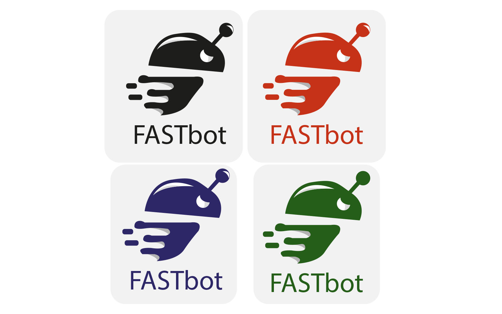 Fast Bot Logo Company Bot Symbol Logo