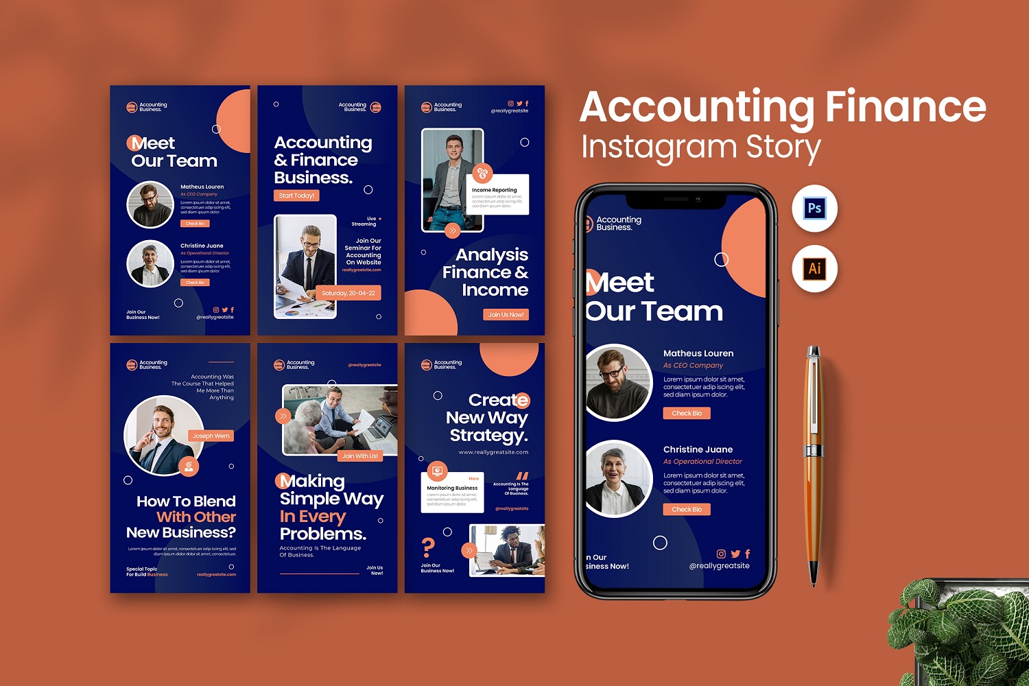 Accounting Finance Instagram Story